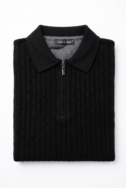[32081-40-101] CASHMERE BLEND LS POLO
