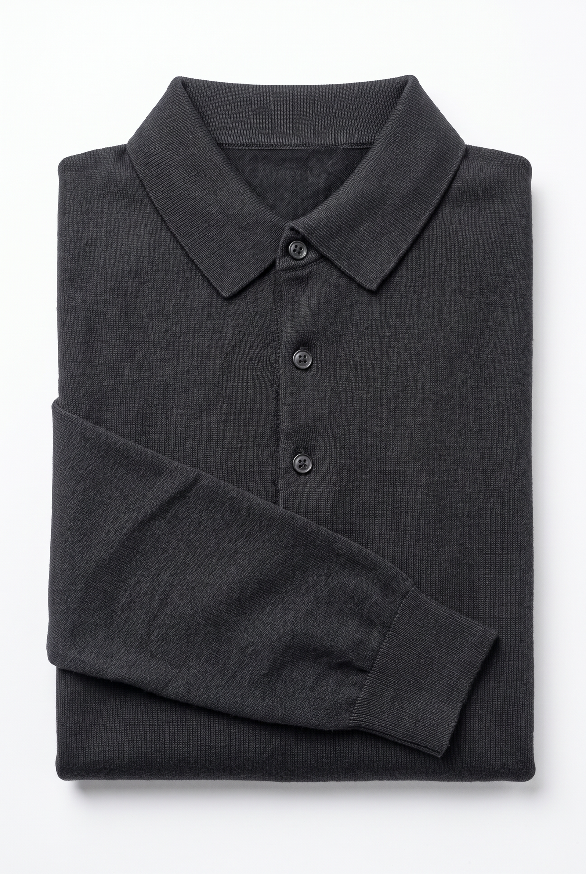 [32092-40-101] CASHMERE BLEND LS POLO