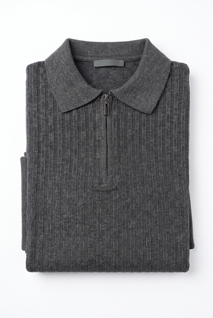 [32081-40-103] CASHMERE BLEND LS POLO