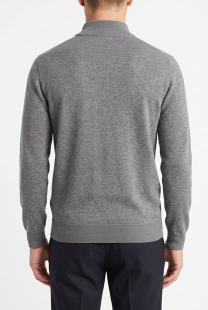 [32091-40-912] CASHMERE BLEND LS POLO