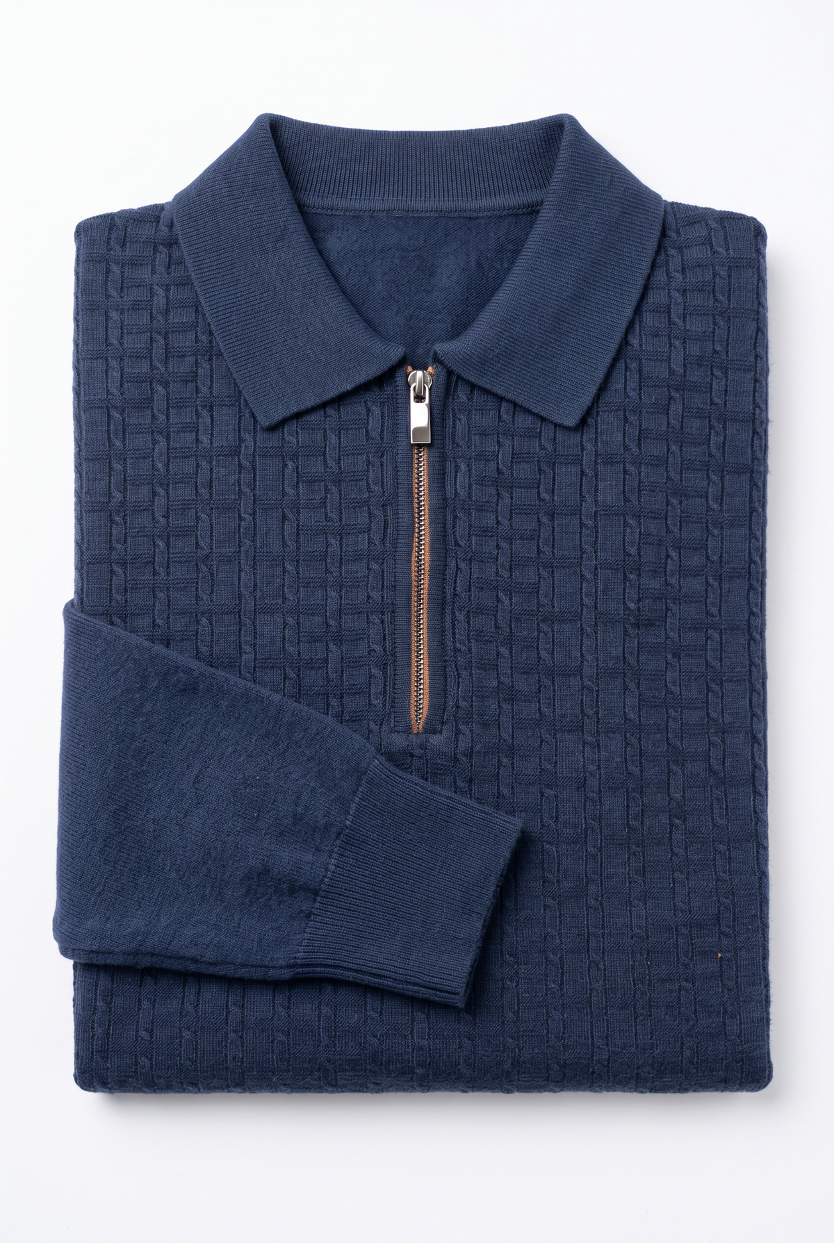 [32093-40-102] CASHMERE BLEND LS POLO