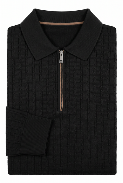 [32093-40-101] CASHMERE BLEND LS POLO