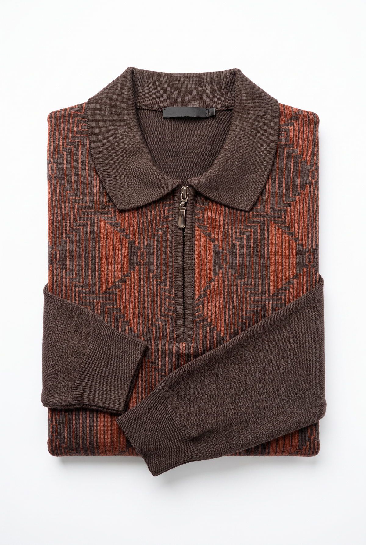 [39815-40-104] WOOL BLEND LS POLO