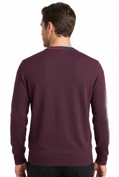 [39813-30-118] WOOL BLEND LS CREWNECK