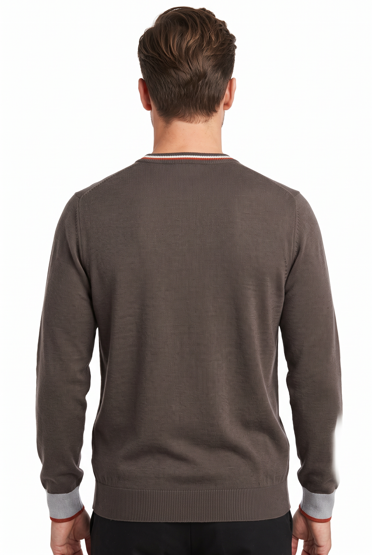 [39813-30-104] WOOL BLEND LS CREWNECK