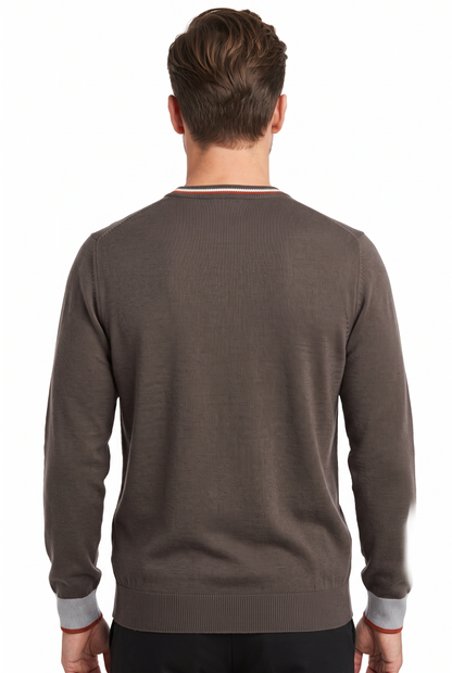 [39813-30-104] WOOL BLEND LS CREWNECK