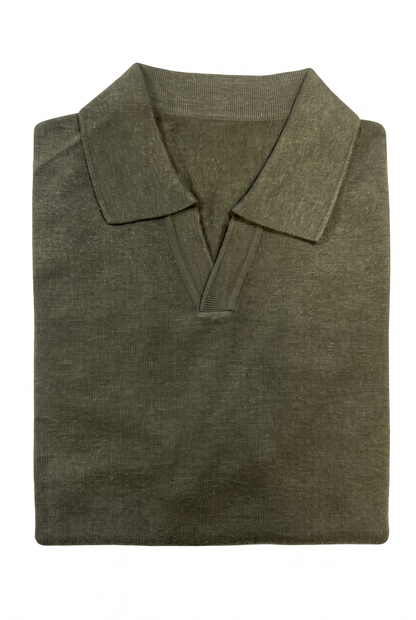 [32090-40-182] CASHMERE BLEND LS JOHNNY COLLAR