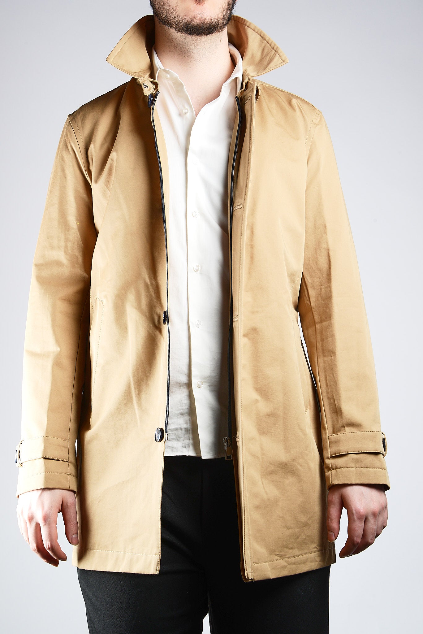 Euro Casual Lightweight Trench Coat