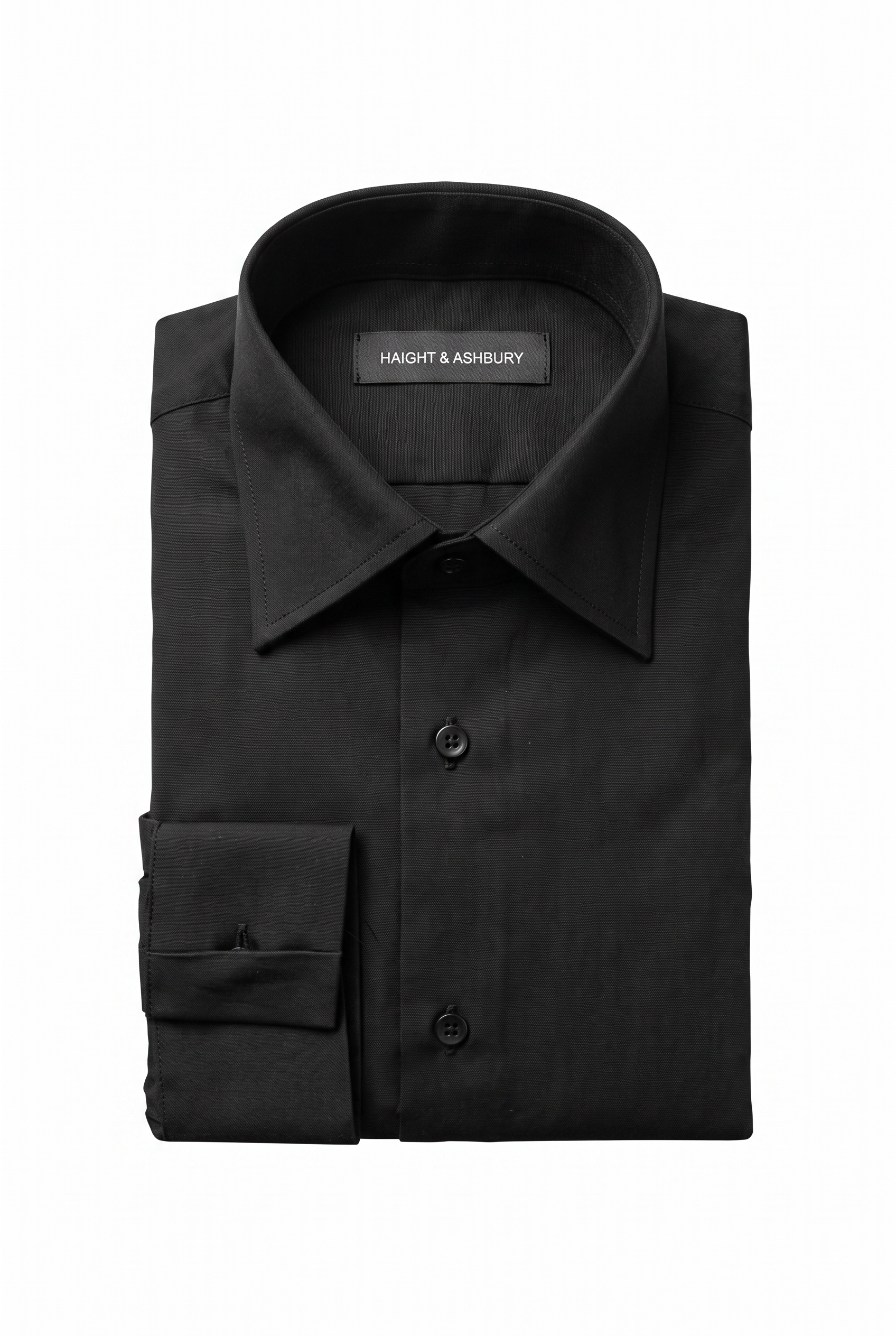 [41784-BLACK] Z SOLID DRESS SHIRT