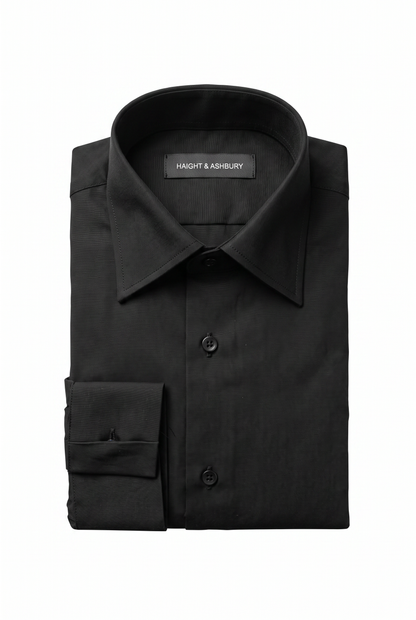 [41784-BLACK] Z SOLID DRESS SHIRT