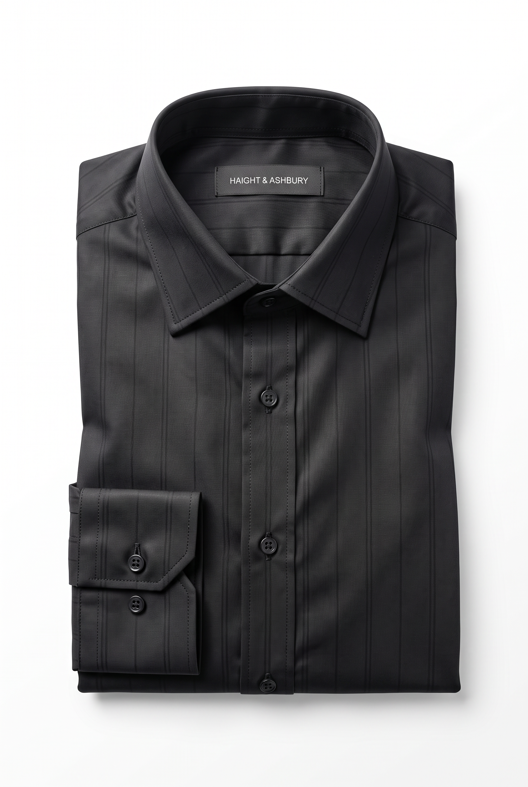 [48025-1] LS TONAL SHADOW STRIPE SHIRT