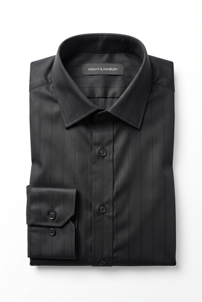 [48025-1] LS TONAL SHADOW STRIPE SHIRT