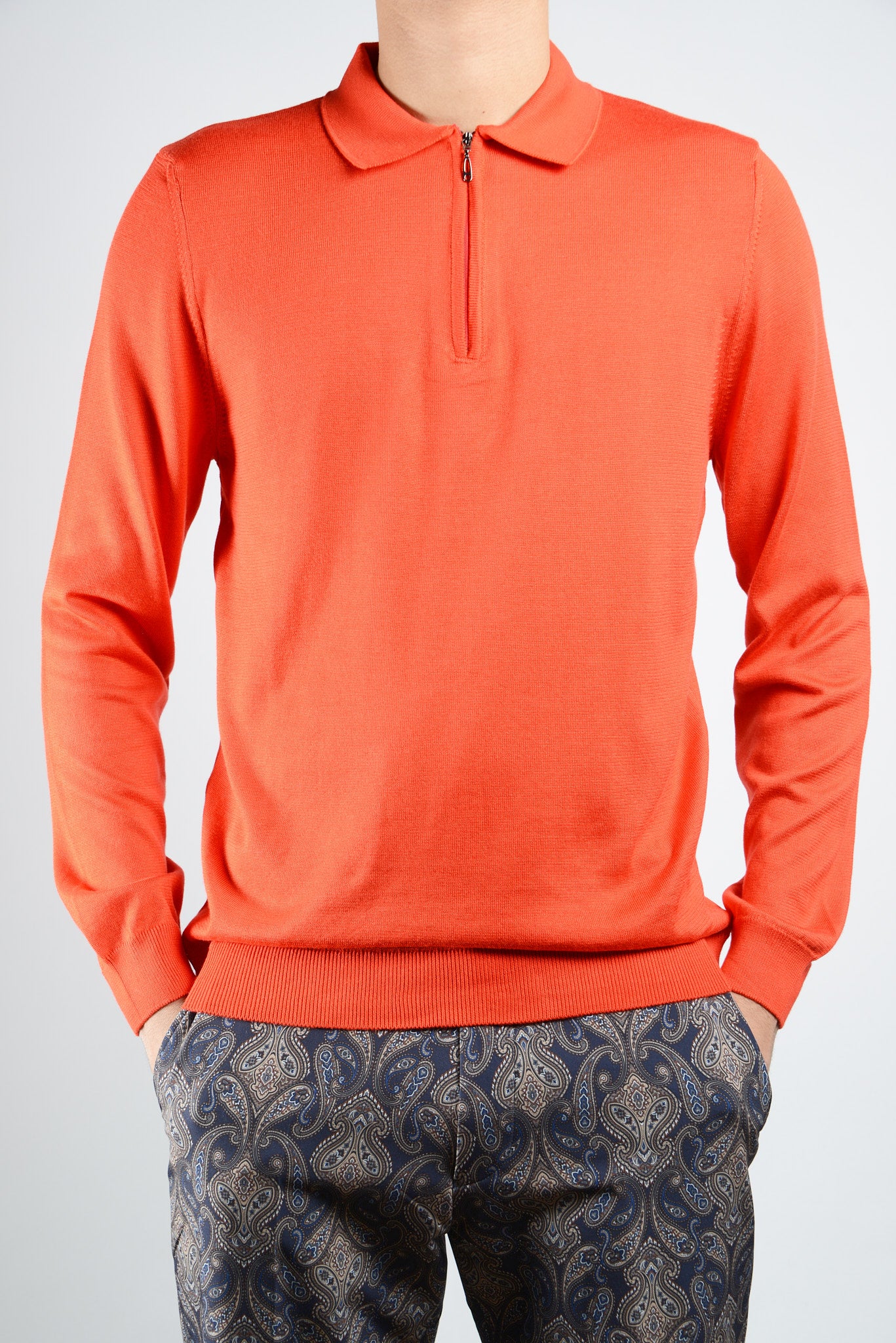 DT Lux 1/4 Zip Polo