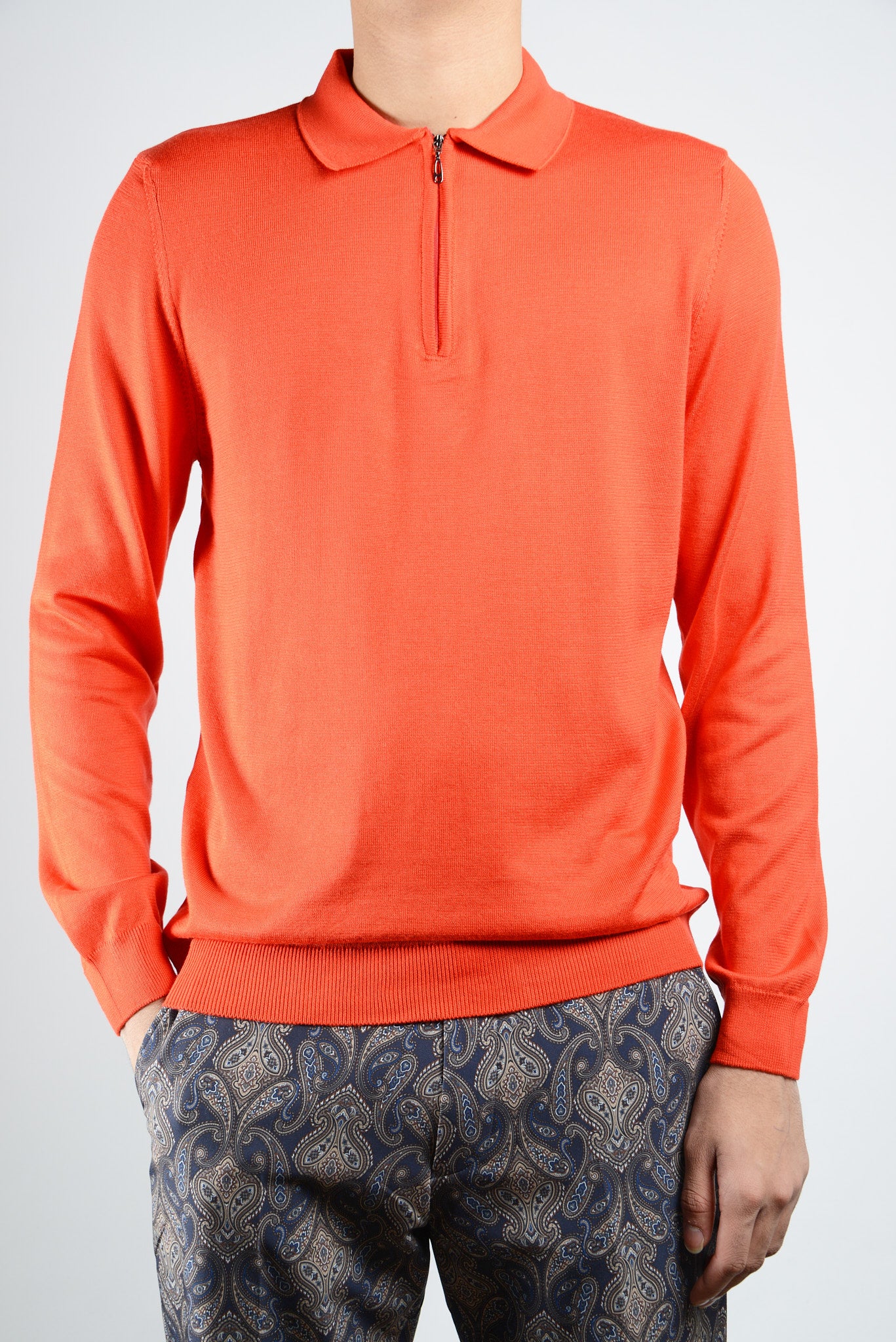 DT Lux 1/4 Zip Polo