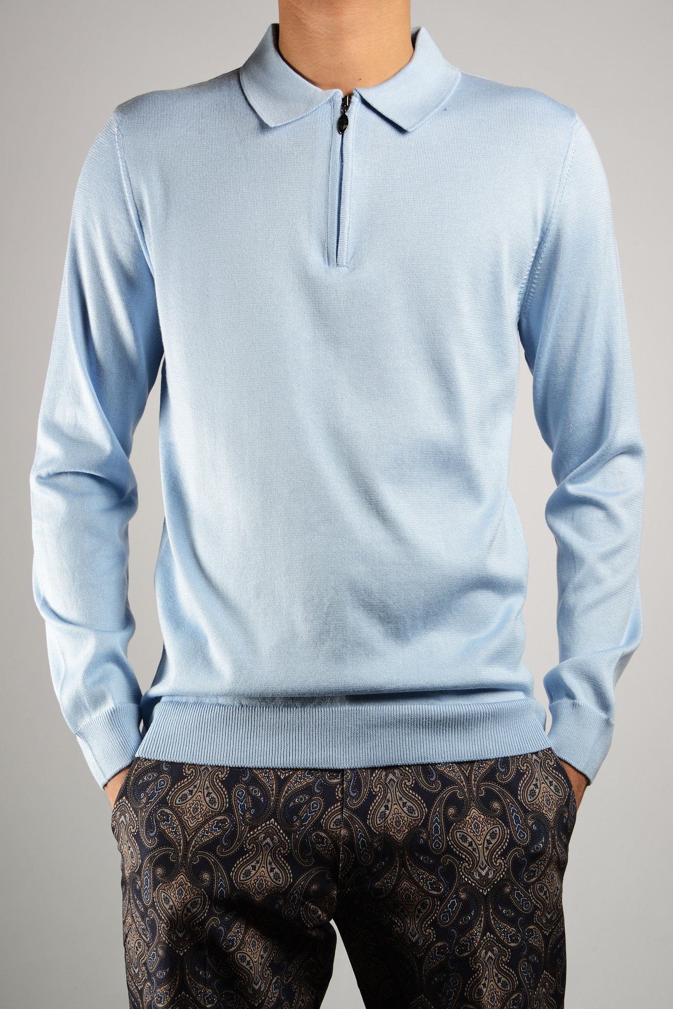 DT Lux 1/4 Zip Polo