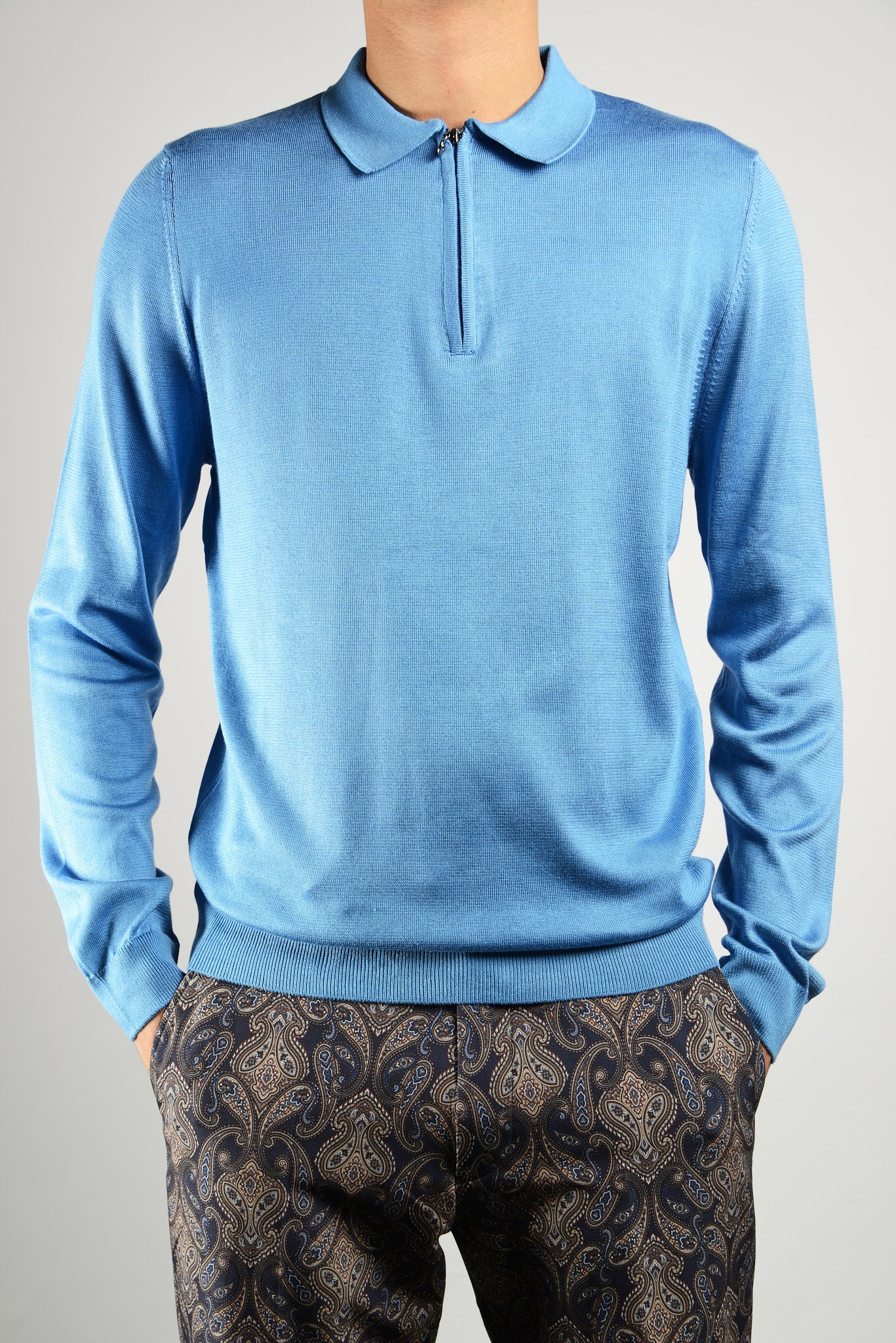 DT Lux 1/4 Zip Polo