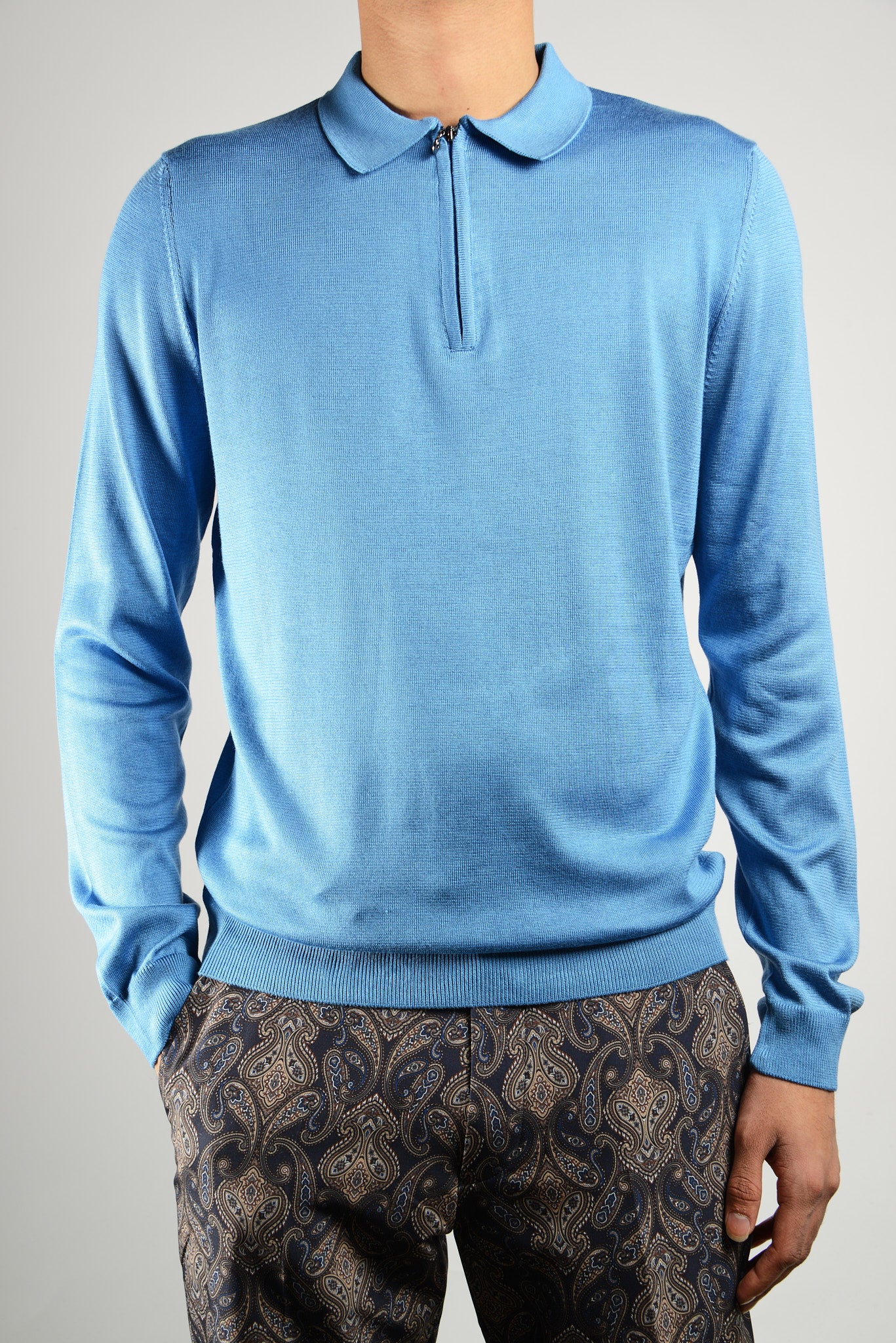 DT Lux 1/4 Zip Polo