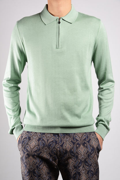 DT Lux 1/4 Zip Polo