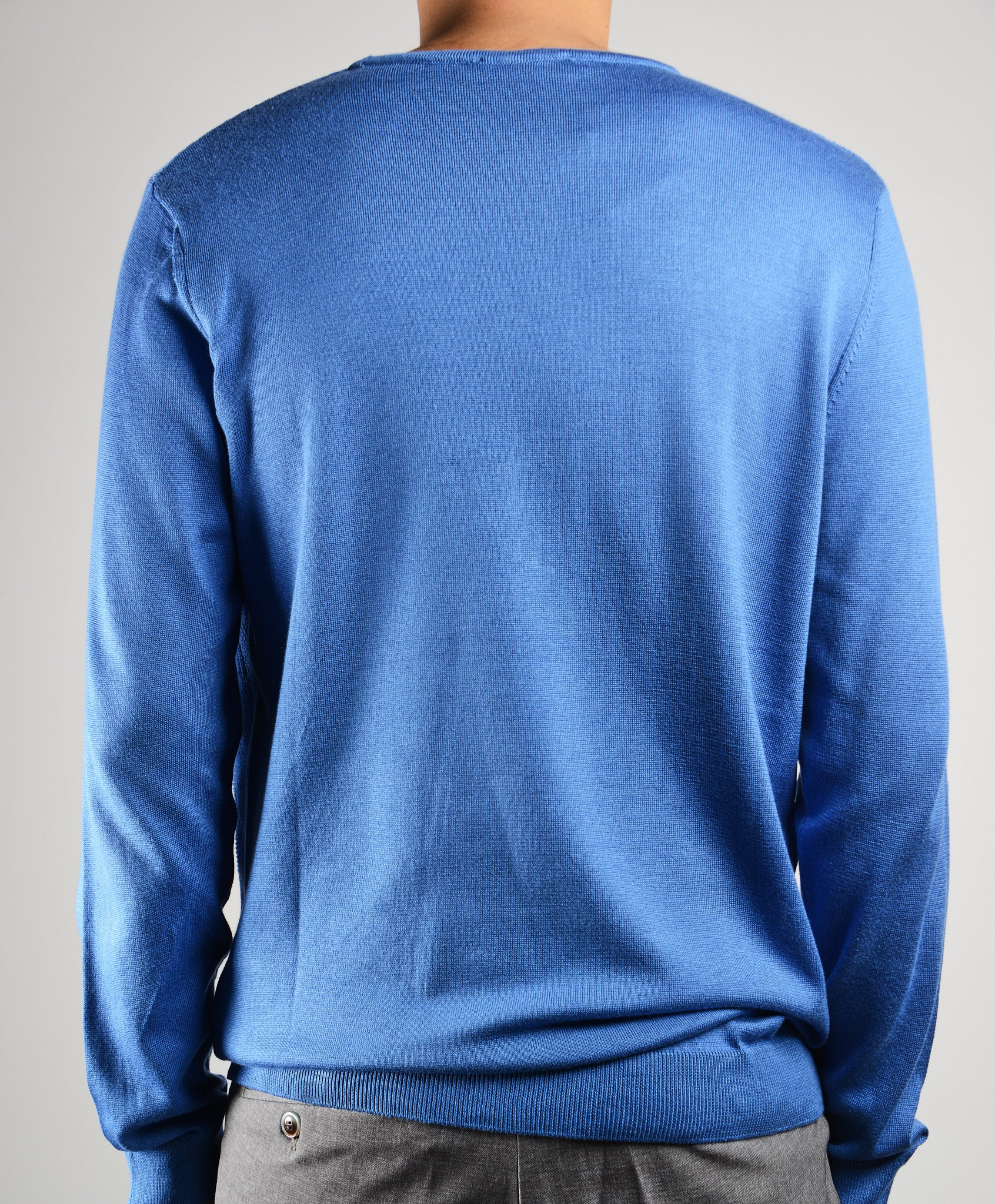 DT Wave Texture Crewneck Ls