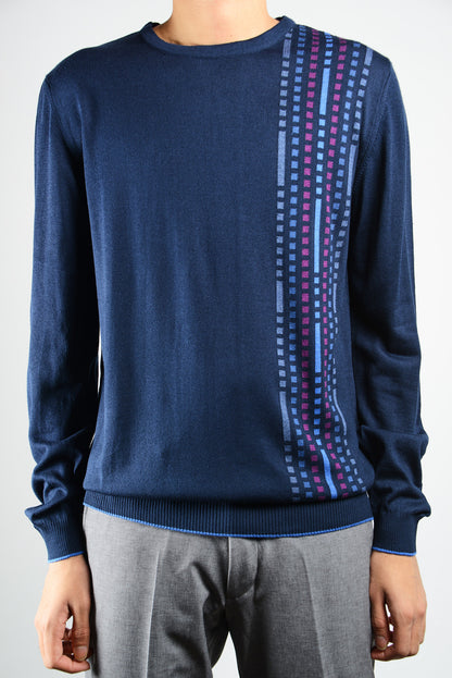 DT Lux Offset Tread Crewneck Ls