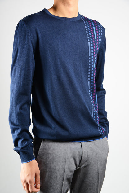 DT Lux Offset Tread Crewneck Ls