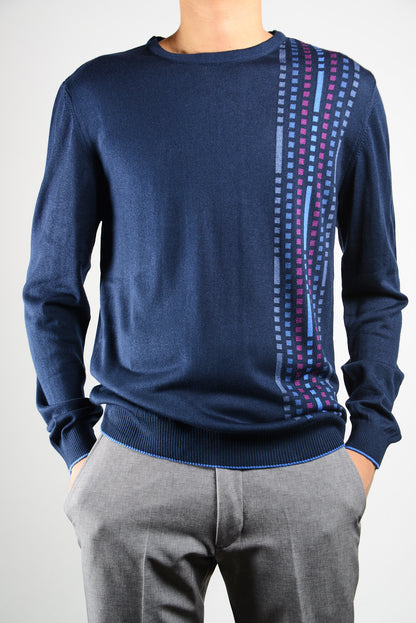 DT Lux Offset Tread Crewneck Ls