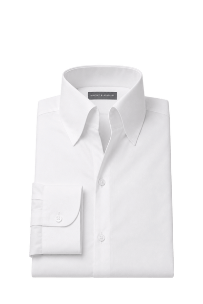 [41609-BEYAZ] Z FRENCH COLLAR DRESS SHIRT