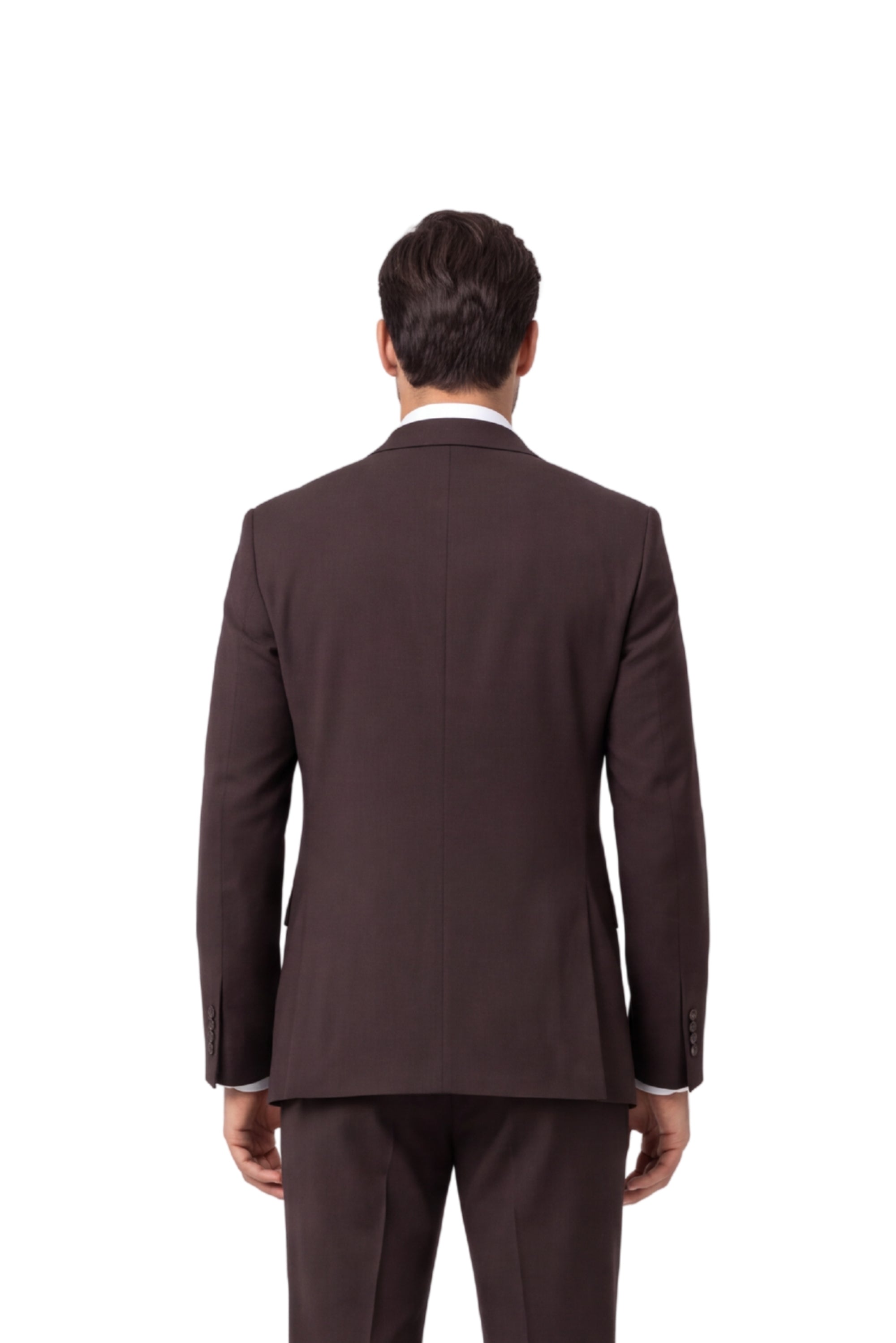 [ATLAS BROWN1231] ATLAS SB STRETCH BLAZER