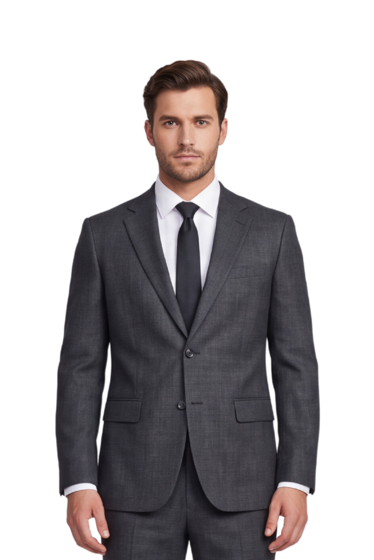 [CFB1217-05A] ACTIVE SOLID CLASSIC FIT BLAZER