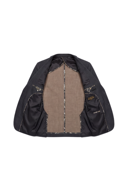 [CFB1217-05A] ACTIVE SOLID CLASSIC FIT BLAZER