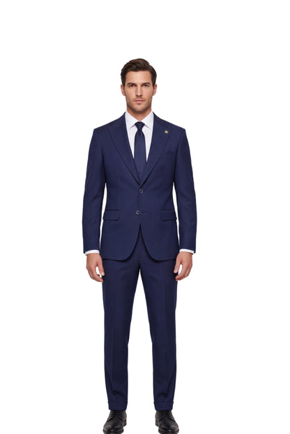 [ATLAS NAVY192] ATLAS SB STRETCH BLAZER