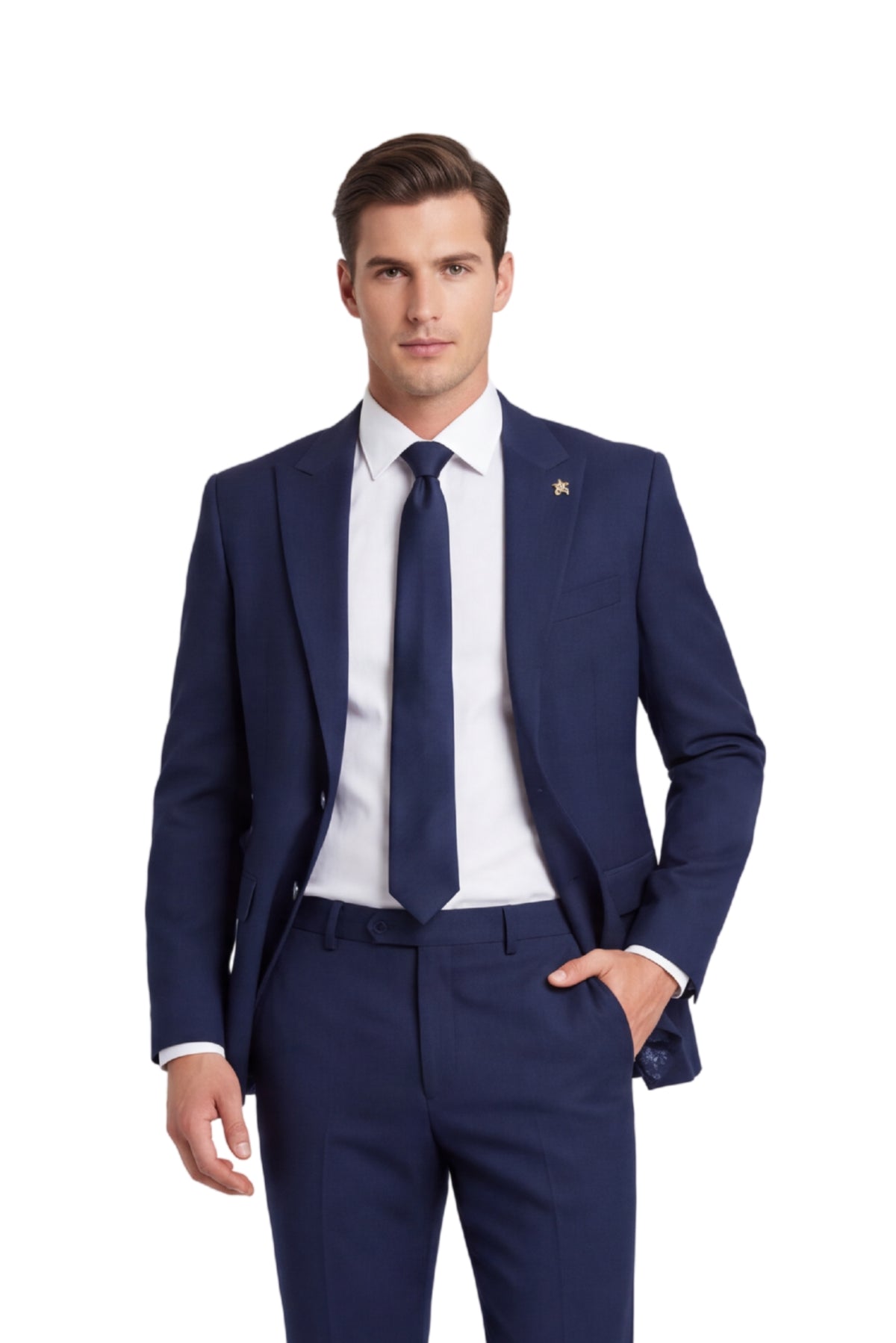 [ATLAS NAVY192] ATLAS SB STRETCH BLAZER
