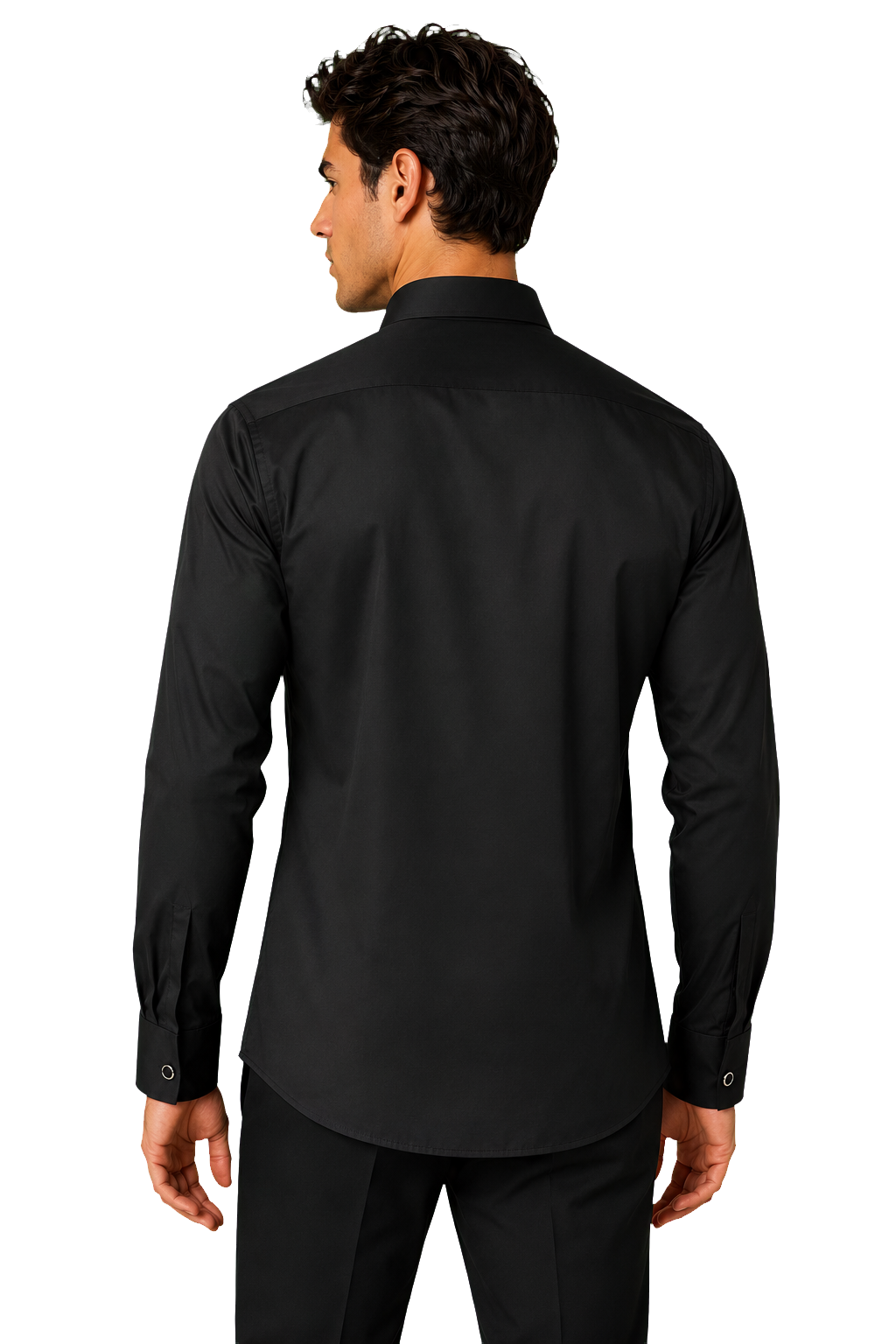 [40153-SIYAH] Z TUXEDO SHIRT
