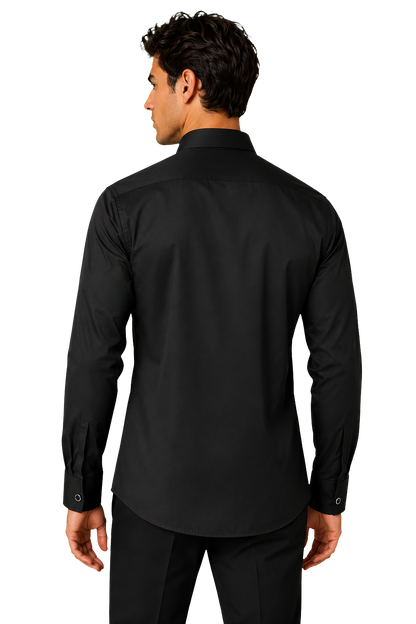[40153-SIYAH] Z TUXEDO SHIRT