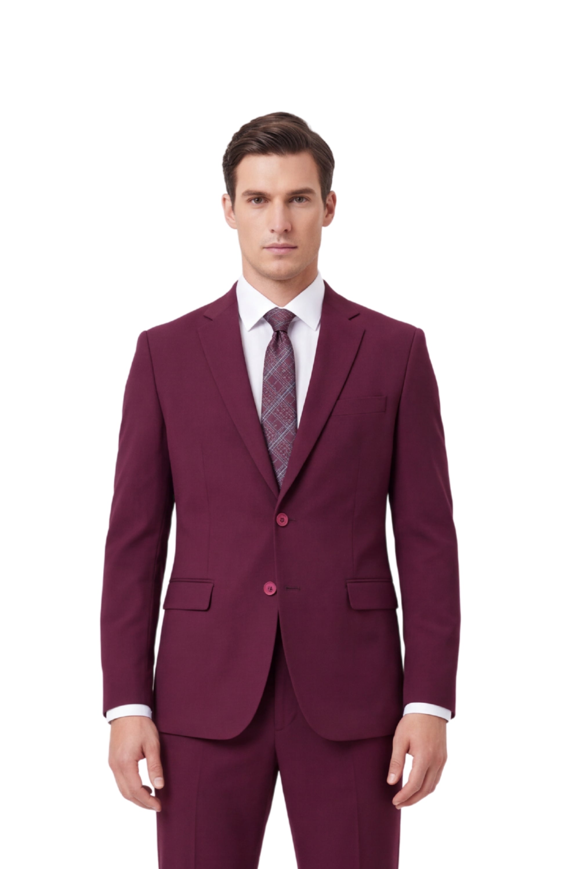 [ATLAS BURG1496] ATLAS SB STRETCH BLAZER