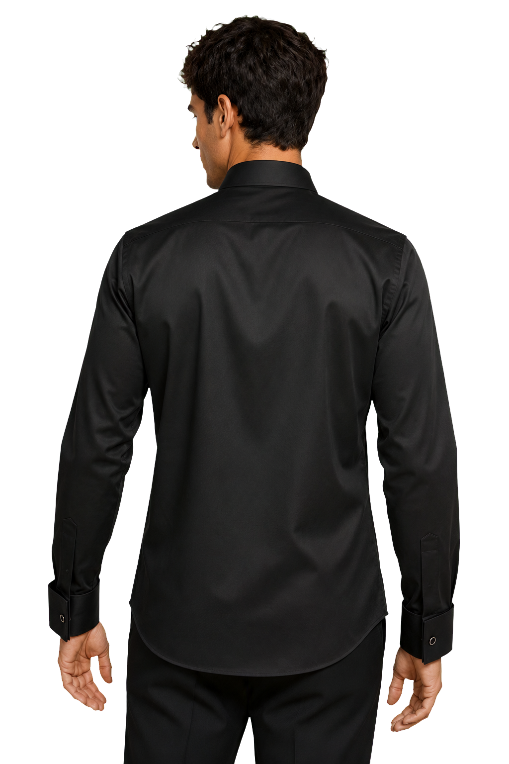 [40154-SIYAH] Z TUXEDO SHIRT