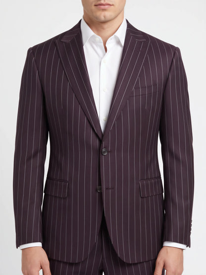 [CFSTARMEN KING-33043] STARMEN KING PINSTRIPE CF BLAZER