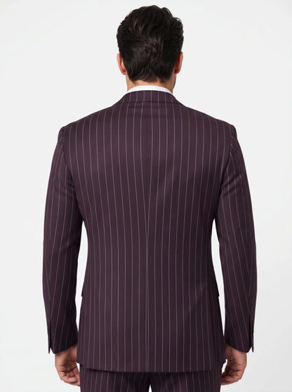 [CFSTARMEN KING-33043] STARMEN KING PINSTRIPE CF BLAZER