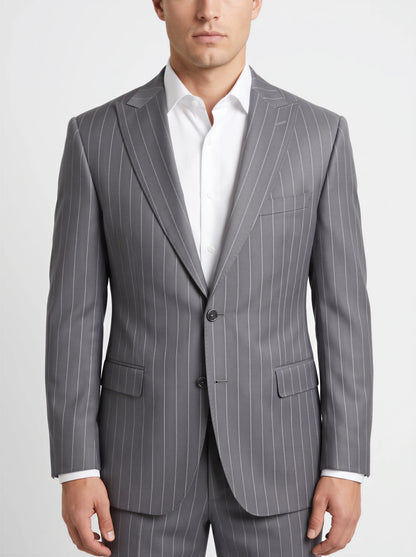 [CFSTARMEN KING-39119] STARMEN KING PINSTRIPE CF BLAZER