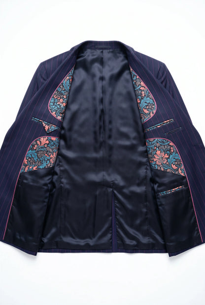 [CFSTARMEN KING-33743] STARMEN KING PINSTRIPE CF BLAZER