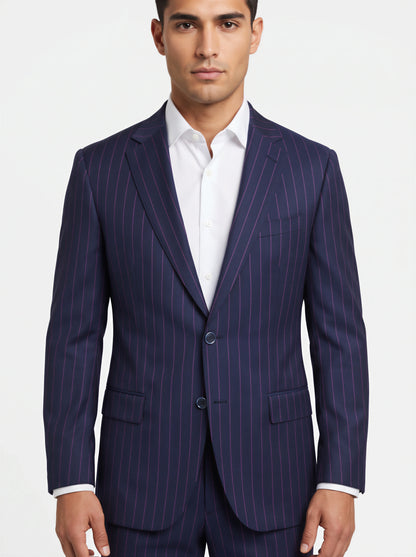 [CFSTARMEN KING-33743] STARMEN KING PINSTRIPE CF BLAZER