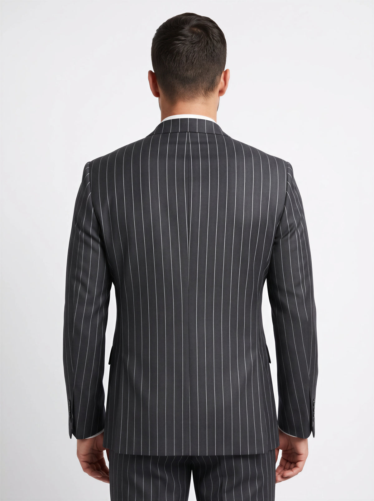 [CFMESSINA1-2] MESSINA PINSTRIPE DB CLASSIC FIT BLAZER