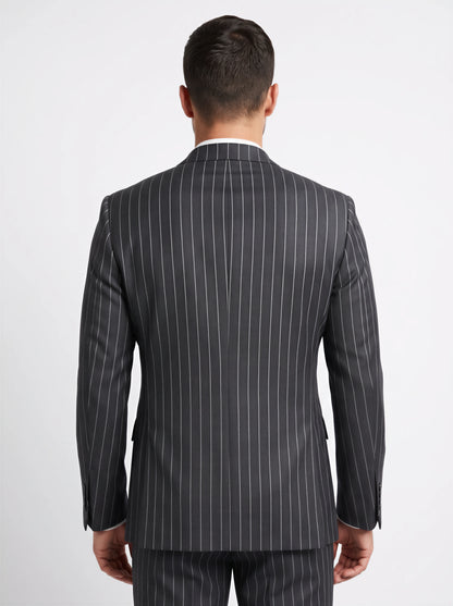 [CFMESSINA1-2] MESSINA PINSTRIPE DB CLASSIC FIT BLAZER