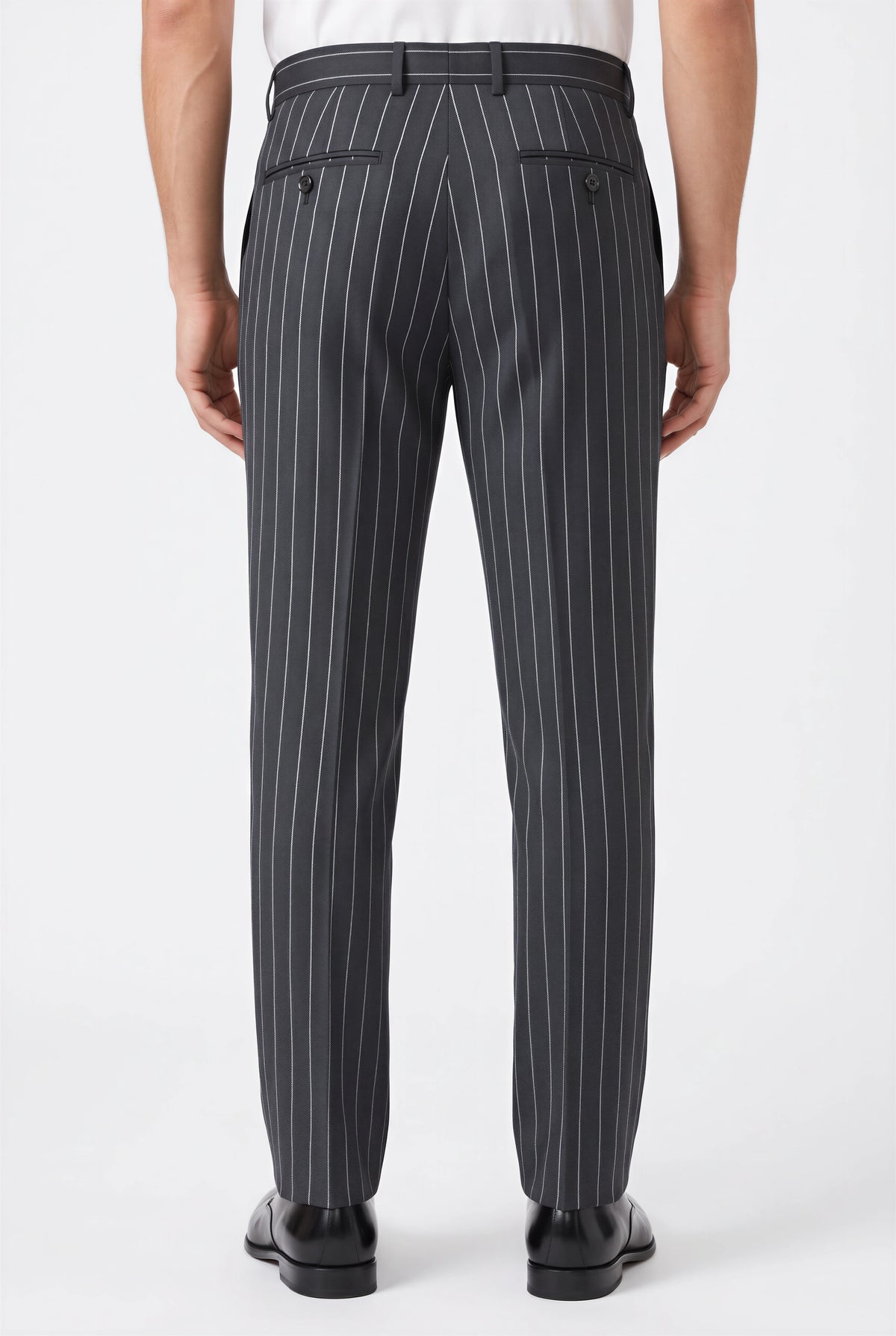[CFMESSINA1-2] MESSINA PINSTRIPE DB CLASSIC FIT BLAZER