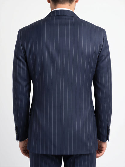 [CFMESSINA2-4] MESSINA PINSTRIPE DB CLASSIC FIT BLAZER
