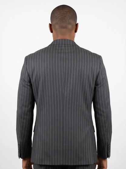[CFMESSINA3-3] MESSINA PINSTRIPE DB CLASSIC FIT BLAZER