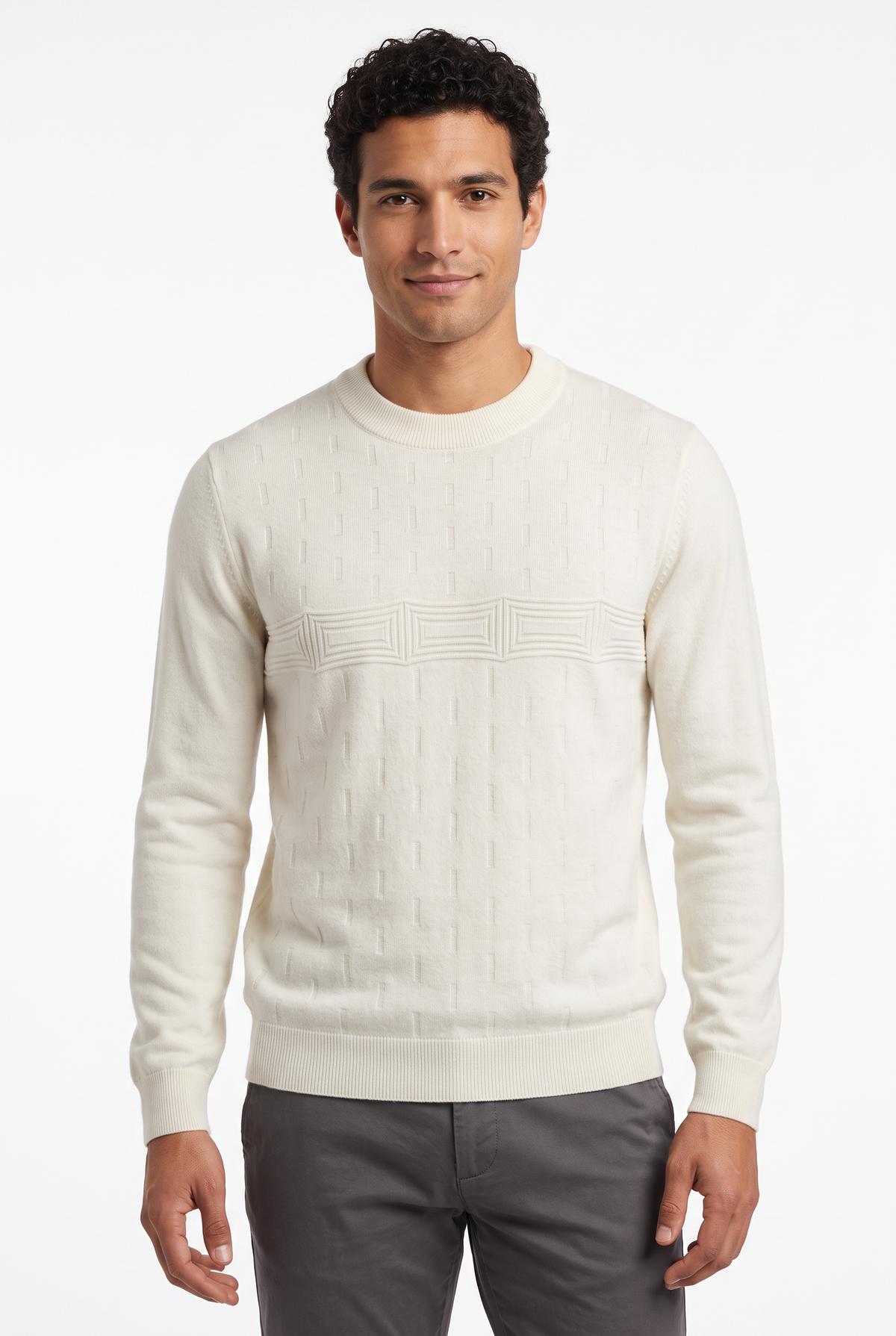 [32075-00-108] DT CASHMERE CREW LS