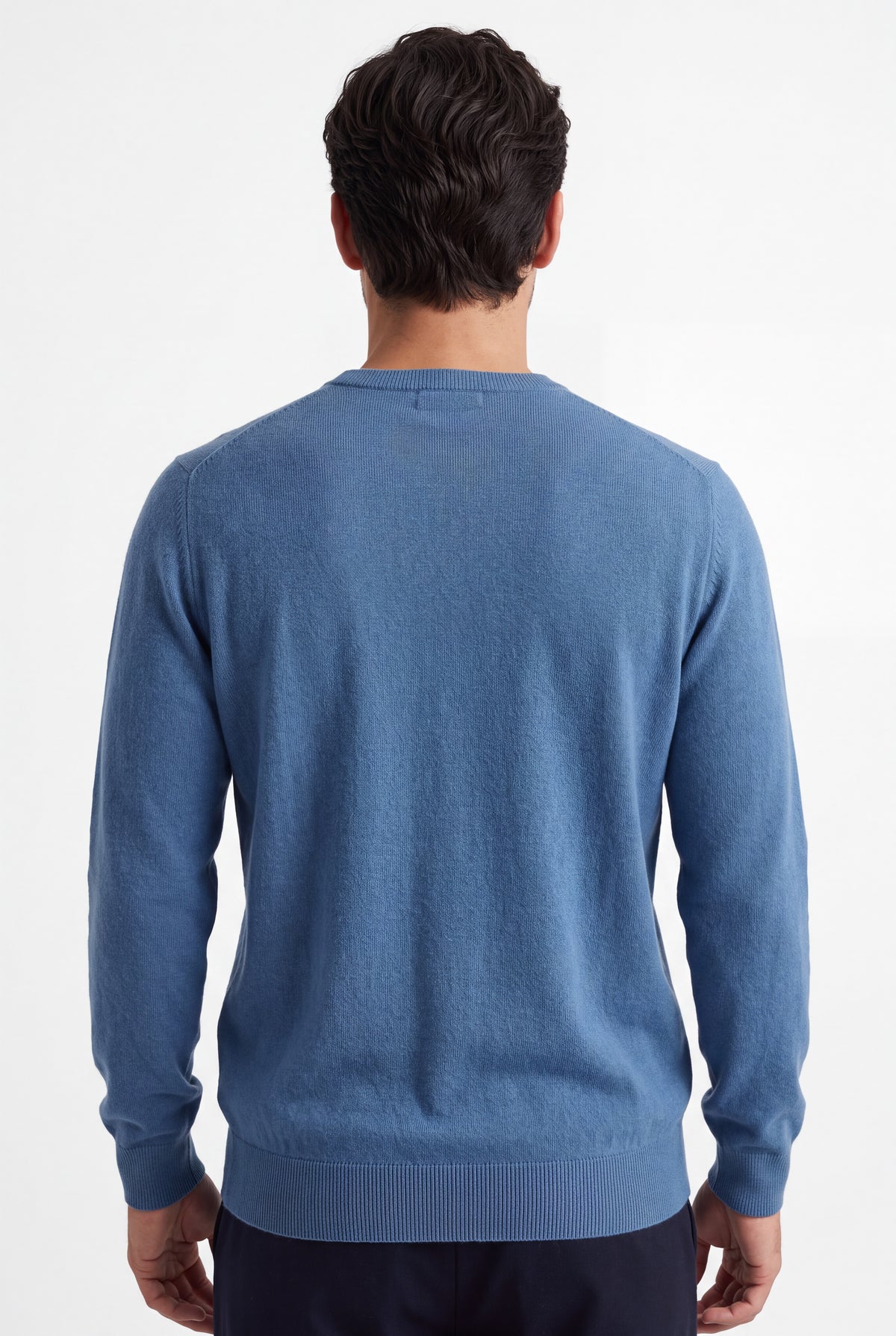 [32077-30-112] DT CASHMERE CREW LS
