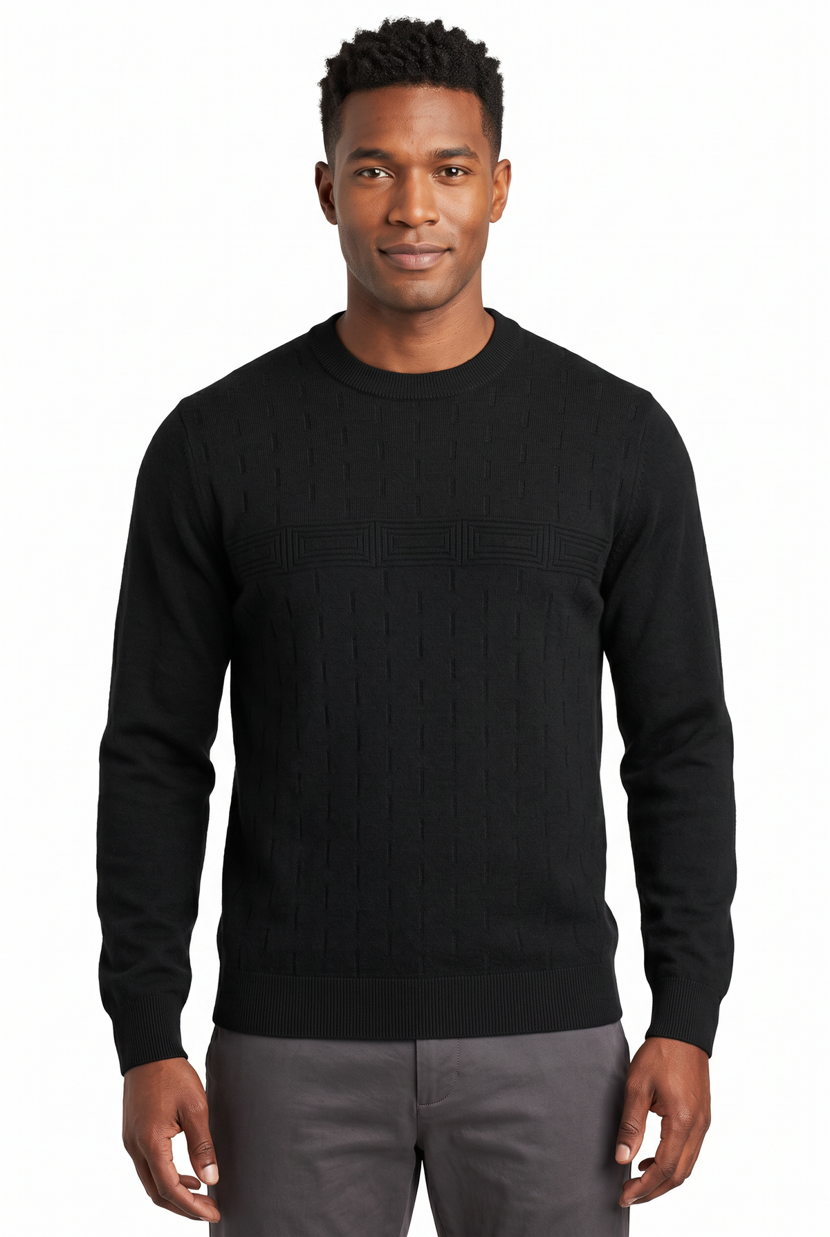 [32075-00-101] DT CASHMERE CREW LS