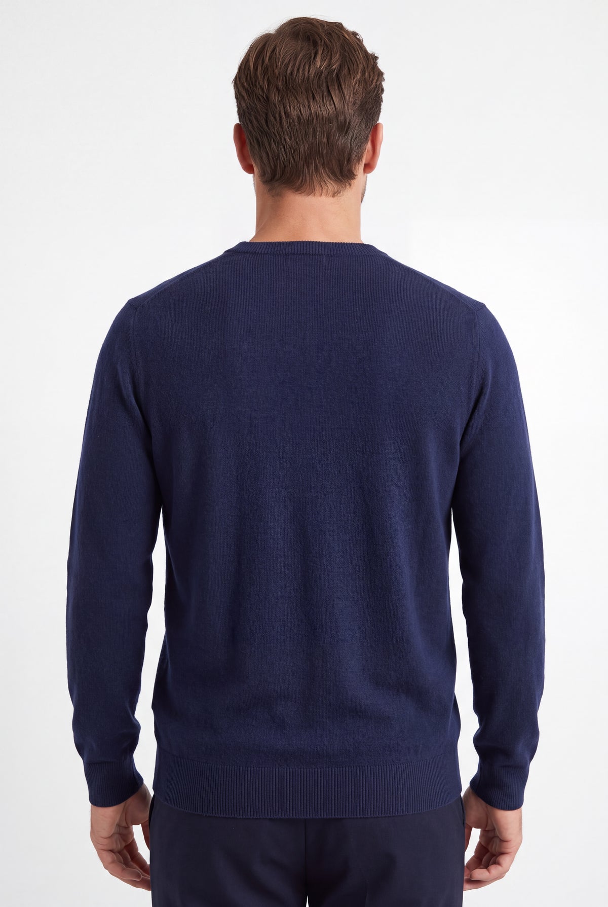 [32077-30-102] DT CASHMERE CREW LS